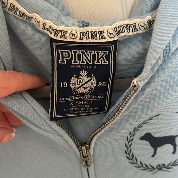 Victoria’s Secret PINK Zip Up Hoodie - Picture 3 of 4